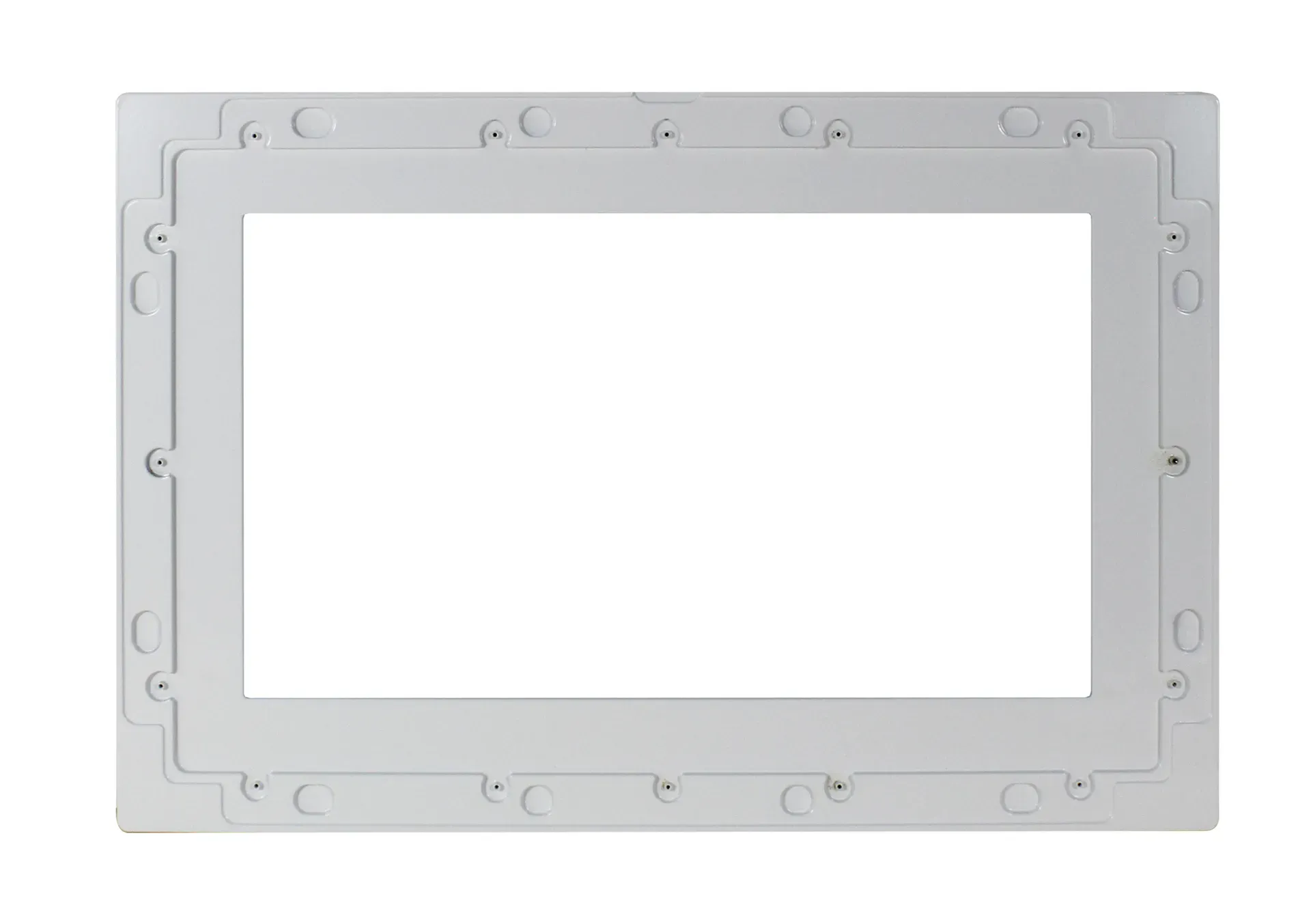 ALLNET Touch Display Tablet 15 Zoll zbh. Blende für Einbaurahmen, weiß breit – Bild 2