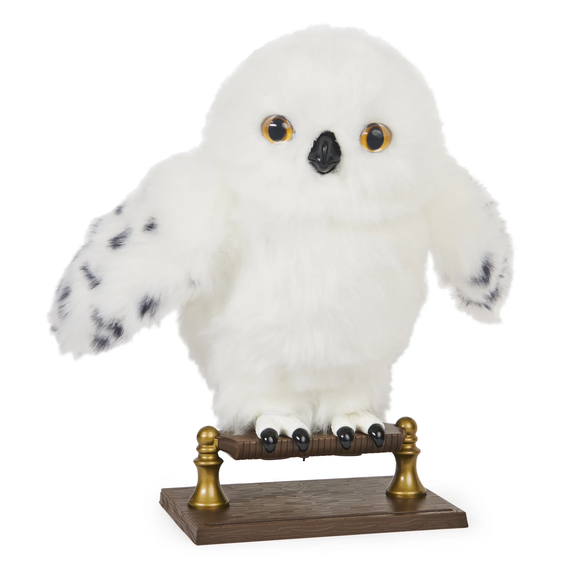 Wizarding World Harry Potter – Interaktive Plüsch-Eule Hedwig mit über 15 Geräuschen und Bewegungen Wizarding World Harry Potter – Interaktive Plüsch-Eule Hedwig mit über 15 Geräuschen und Bewegungen