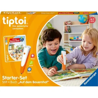 tiptoi Starter-Set: Wieso? Weshalb? Warum? Auf dem Bauernhof, Lernbuch tiptoi Starter-Set: Wieso? Weshalb? Warum? Auf dem Bauernhof, Lernbuch