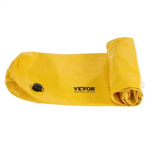 VEVOR Hochwasserbarrieren, Sandsack-Alternative, Hochwassersäcke, 4er-Pack, Hochwasserbarriere für Zuhause, Wasserbarrieren für Überschwemmungen, Türöffnung, Auffahrt (122 x 15 cm) – Bild 9