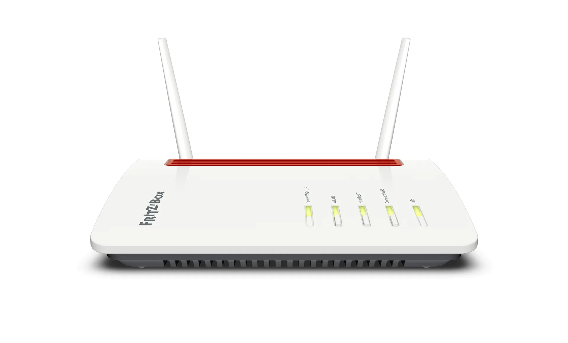 Box FRITZ! 6850 5G WLAN-Router Gigabit Ethernet Dual-Band (2,4 GHz/5 GHz) Schwarz, Rot, Weiß – Bild 5