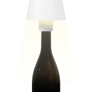 Synergy 21 LED Tischleuchte Akku für Flaschen, outdoor IP54, Touch Switch dimmbar, weiss Synergy 21 LED Tischleuchte Akku für Flaschen, outdoor IP54, Touch Switch dimmbar, weiss
