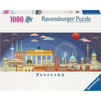 Puzzle Panorama – Nachts in Berlin Puzzle Panorama – Nachts in Berlin
