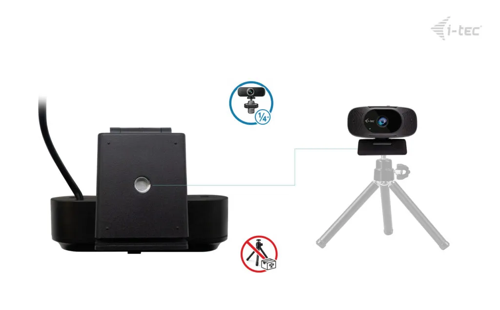 i-tec SOLOMON 300 4K Webcam – Bild 6