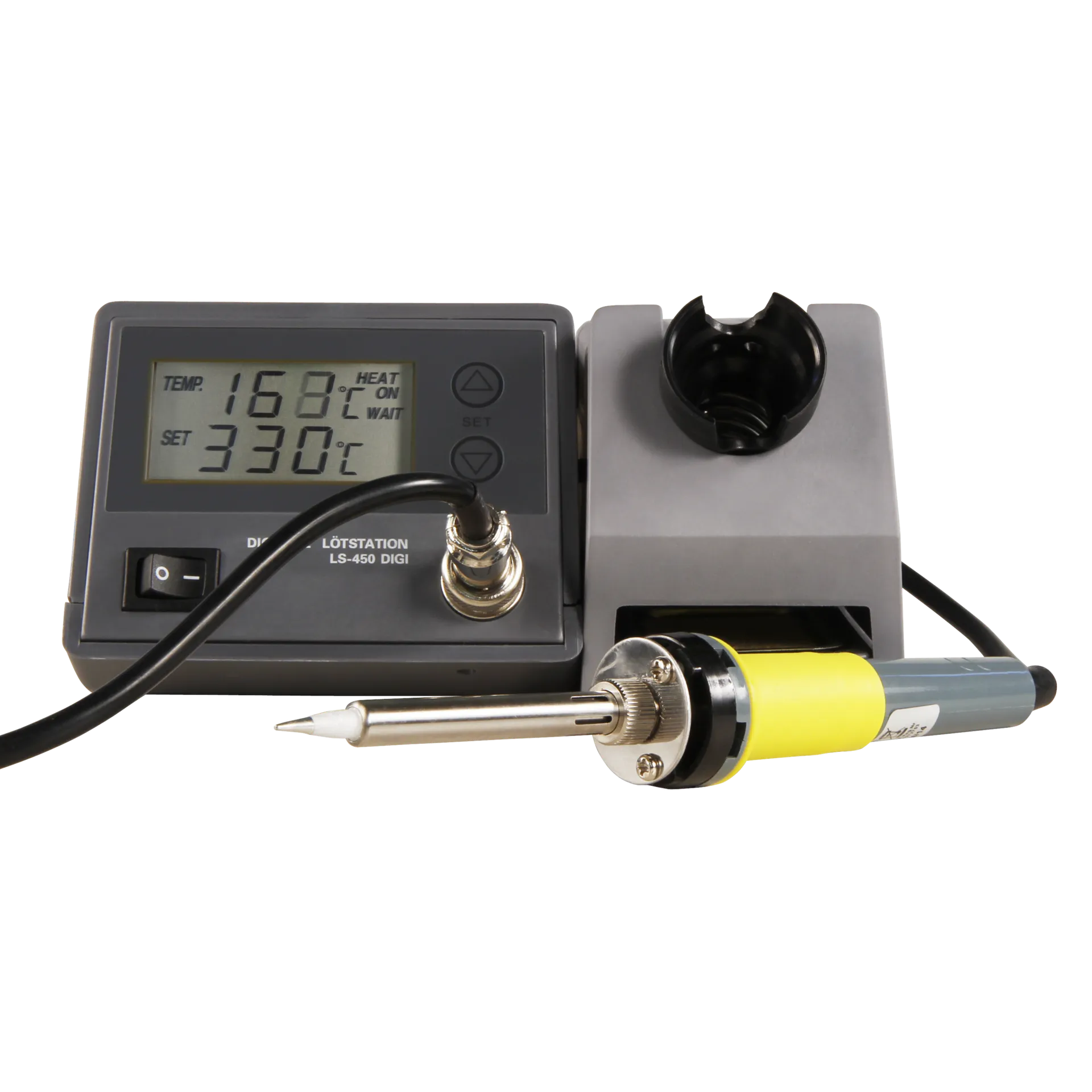 Digitale Lötstation McPower ''LS-450 digi'', 230V / 50 Hz, 48W-Lötkolben, grau – Bild 3