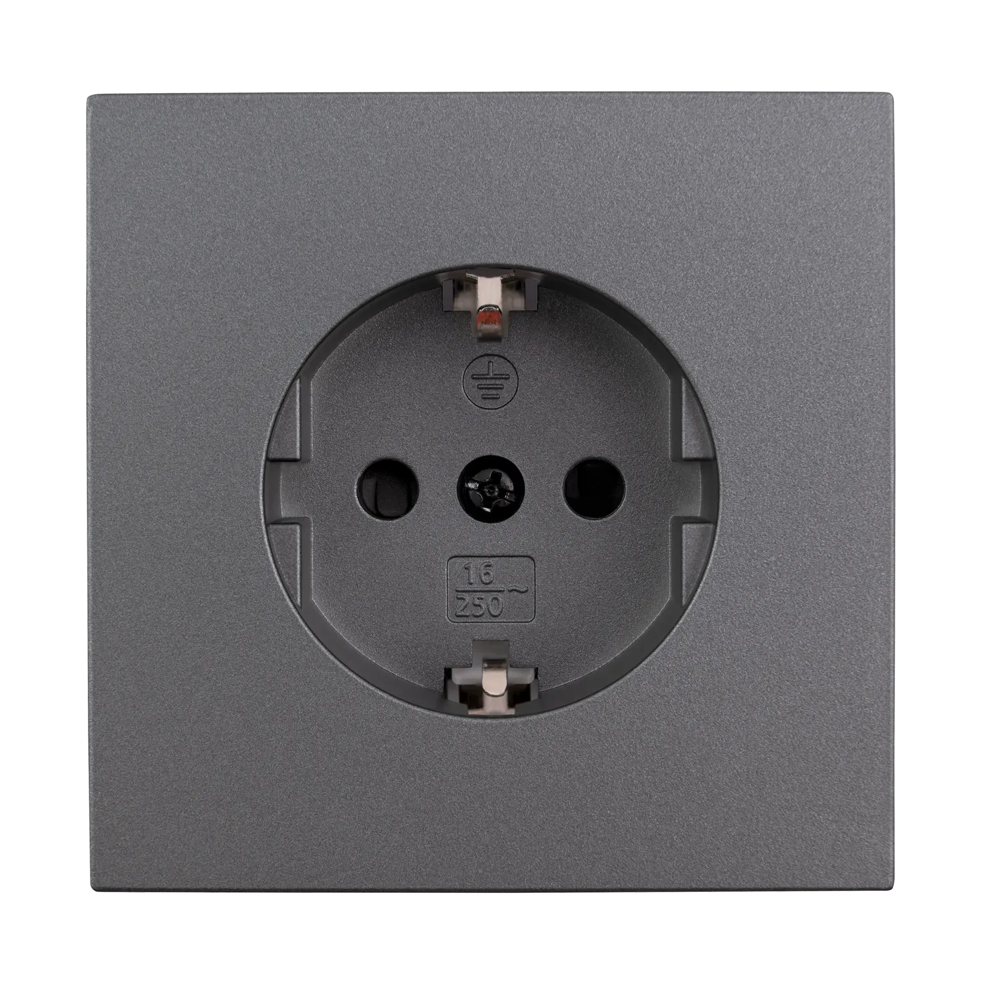 Schutzkontakt-Steckdose McPower ''Shallow'' 250V~/16A, Einsteckschutz, Steckanschluss, 18er-Pack – Bild 2