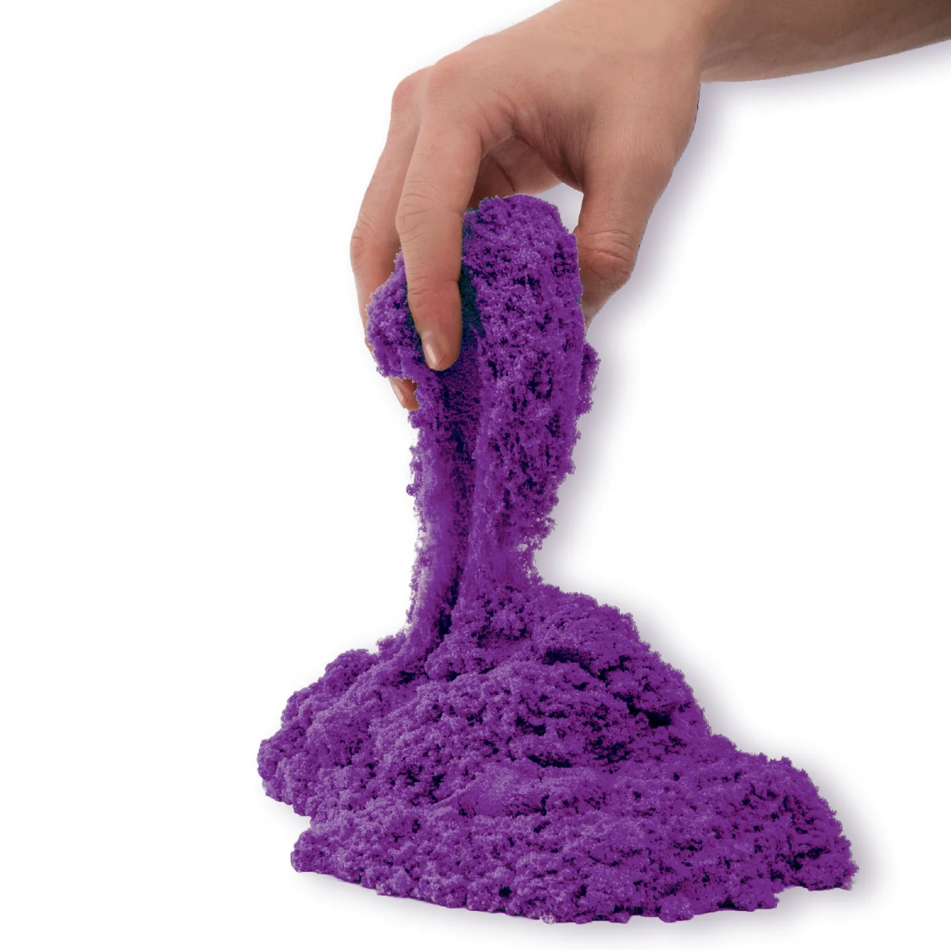 Kinetic Sand - Lilafarbener Sand im Beutel, 907 g, original magischer Sand aus Schweden für Indoor-Sandspiel, für Kinder ab 3 Jahren, fördert Feinmotorik, wiederverschließbar – Bild 2