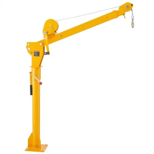 VEVOR Pick Up Kran, 499 kg Traglast, zusammenklappbarer LKW-Kran mit 499 kg Winde, Ladekran aus Stahl, Werkstattkran 360° schwenkbar, Hebekran zum Heben von Gütern auf der Baustelle, in der Fabrik VEVOR Pick Up Kran, 499 kg Traglast, zusammenklappbarer LKW-Kran mit 499 kg Winde, Ladekran aus Stahl, Werkstattkran 360° schwenkbar, Hebekran zum Heben von Gütern auf der Baustelle, in der Fabrik
