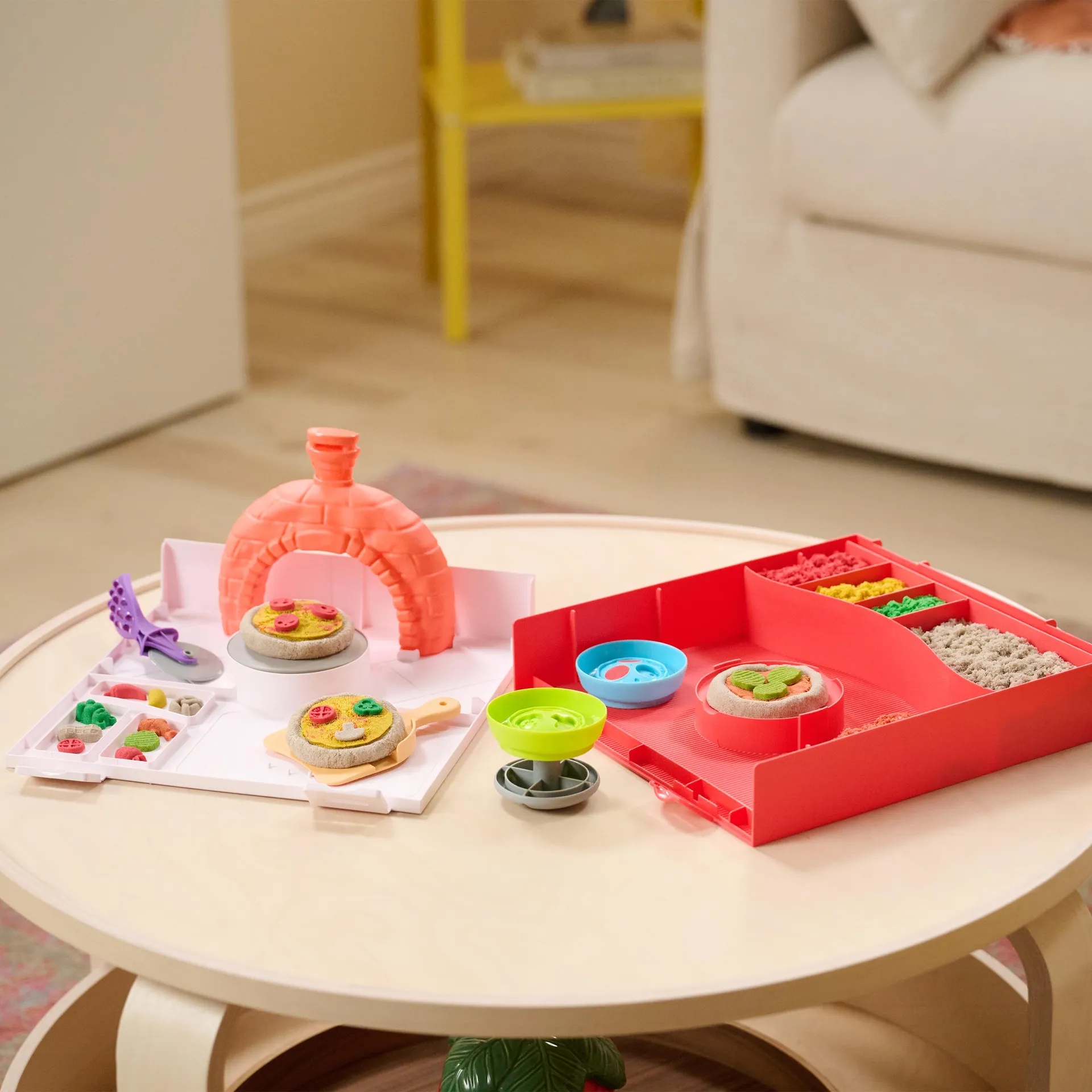 Kinetic Sand Squish Pizza Set – Bild 5