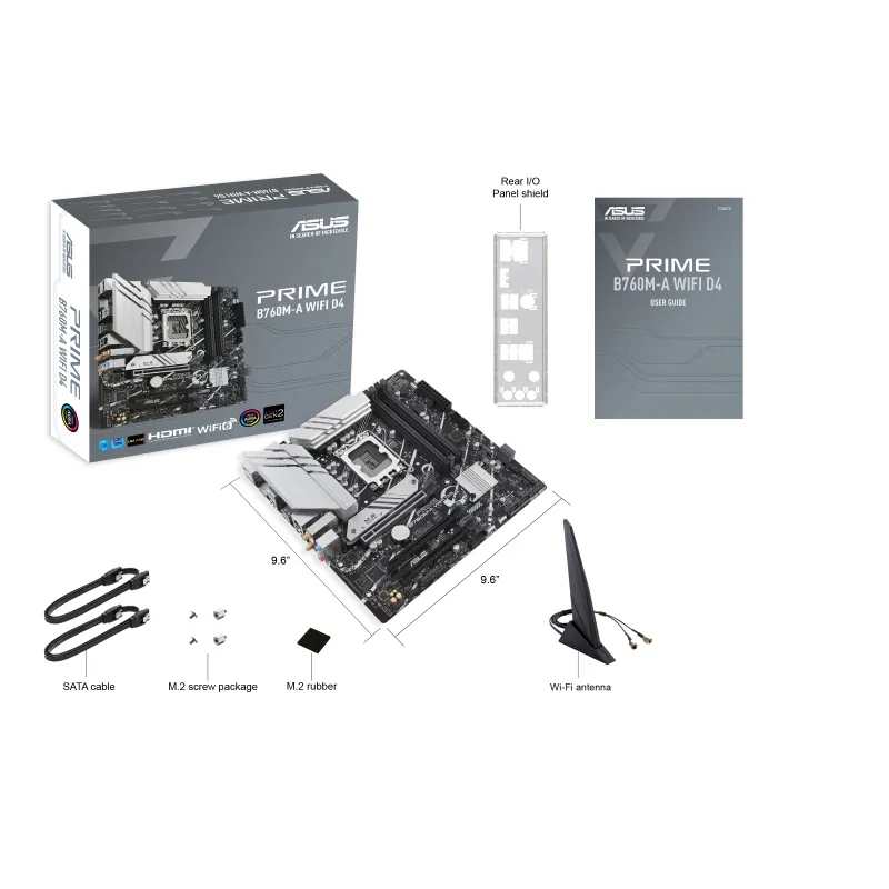 ASUS PRIME B760M-A WIFI D4 Intel B760 LGA 1700 micro ATX – Bild 6