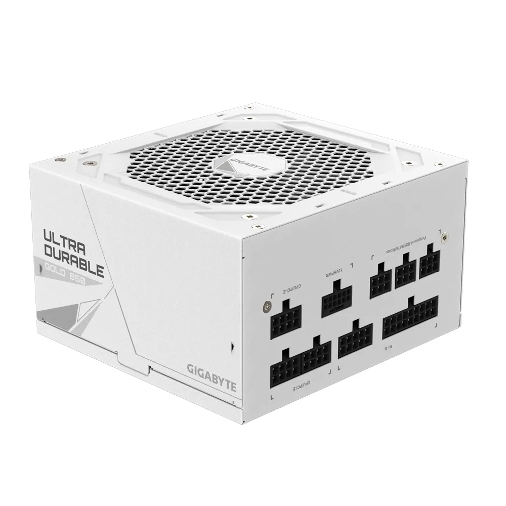 GIGABYTE UD850GM PG5W Netzteil - PCIe 5.0, 80 PLUS Gold, Vollmodulares Design, 120-mm-Lüfter, ATX 3.0 kompatibel, EU-Stecker – Bild 4