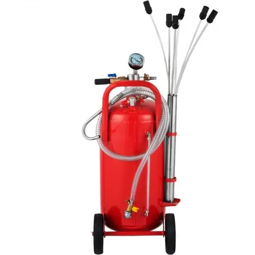 VEVOR 22.7Liter Ölabsauggerät 8-10 bar Ölabsauger pneumatisch Pneumatik 12,5 kg Öl extraktor Ölwechsel – Bild 10