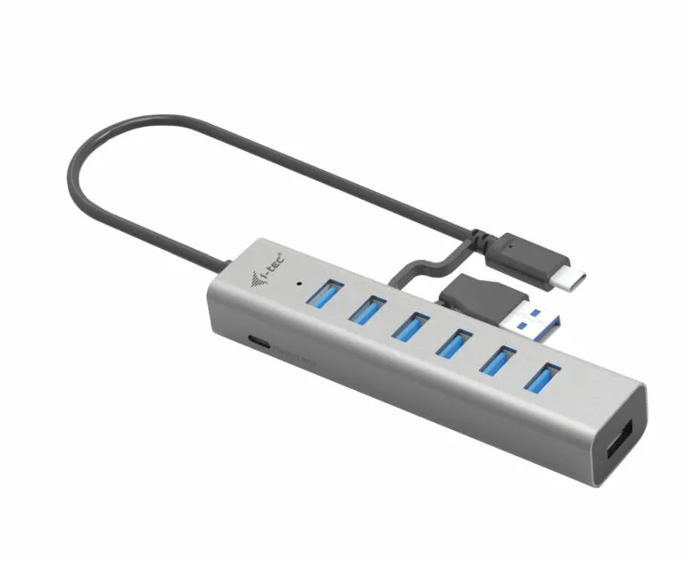 i-tec USB-C/USB-A Charging Metal HUB 7 Port – Bild 2