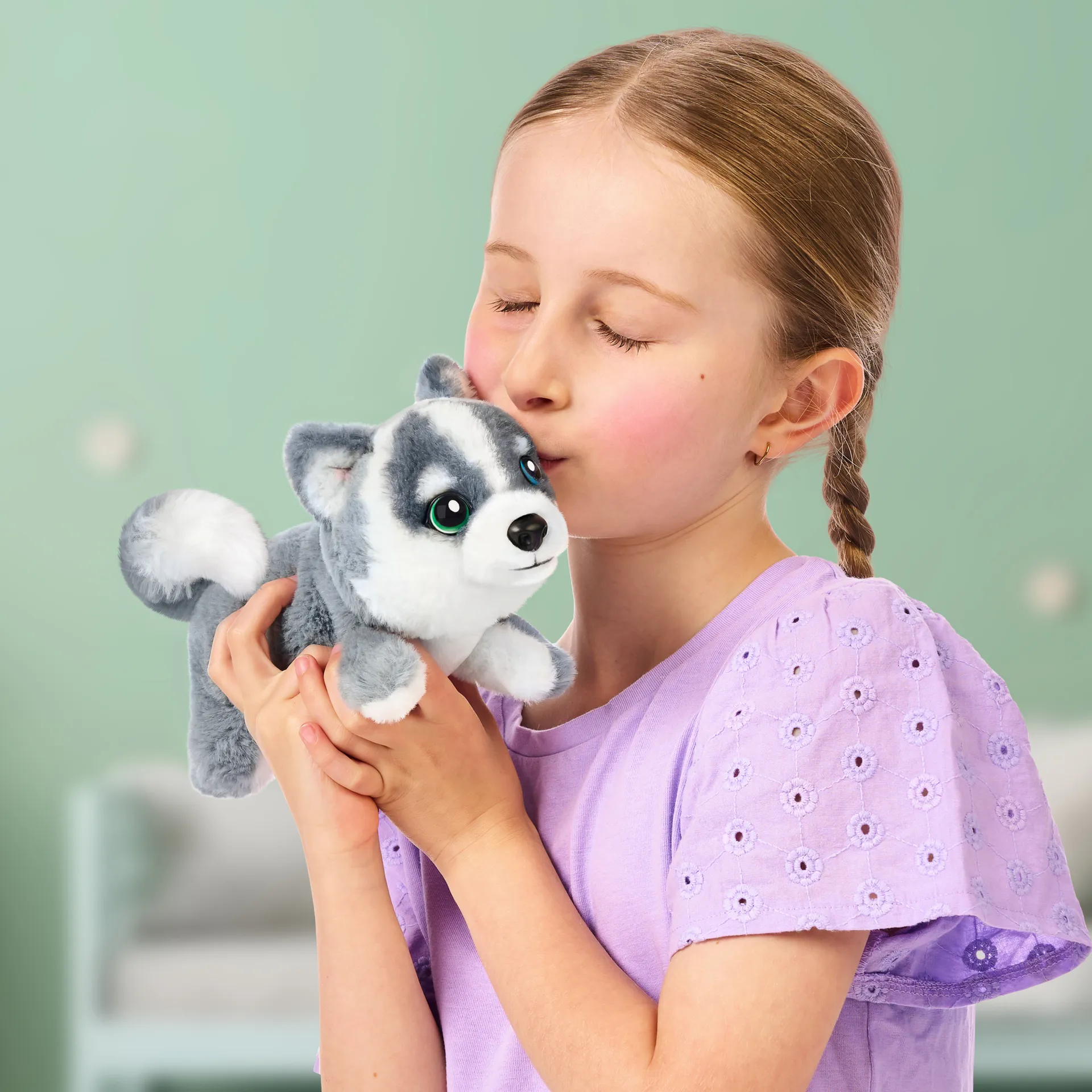 Moose Toys Little Live Pets My Really Real Puppy Mini's - Aurora Husky – Bild 4