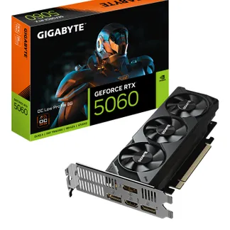 GIGABYTE GeForce RTX 5060 OC Low Profile 8G Grafikkarte – 8GB GDDR7, 128bit, PCI-E 5.0, 2512 MHz Kerntakt, 3 x DisplayPort, 1 x HDMI, GV-N5060OC-8GL GIGABYTE GeForce RTX 5060 OC Low Profile 8G Grafikkarte – 8GB GDDR7, 128bit, PCI-E 5.0, 2512 MHz Kerntakt, 3 x DisplayPort, 1 x HDMI, GV-N5060OC-8GL