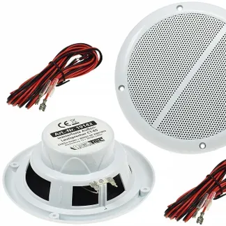 wasserfeste Außen-Lautsprecher “CT-65″ 8 Ohm, 6,5”, 100W, 80Hz-20KHz, PAAR wasserfeste Außen-Lautsprecher “CT-65″ 8 Ohm, 6,5”, 100W, 80Hz-20KHz, PAAR