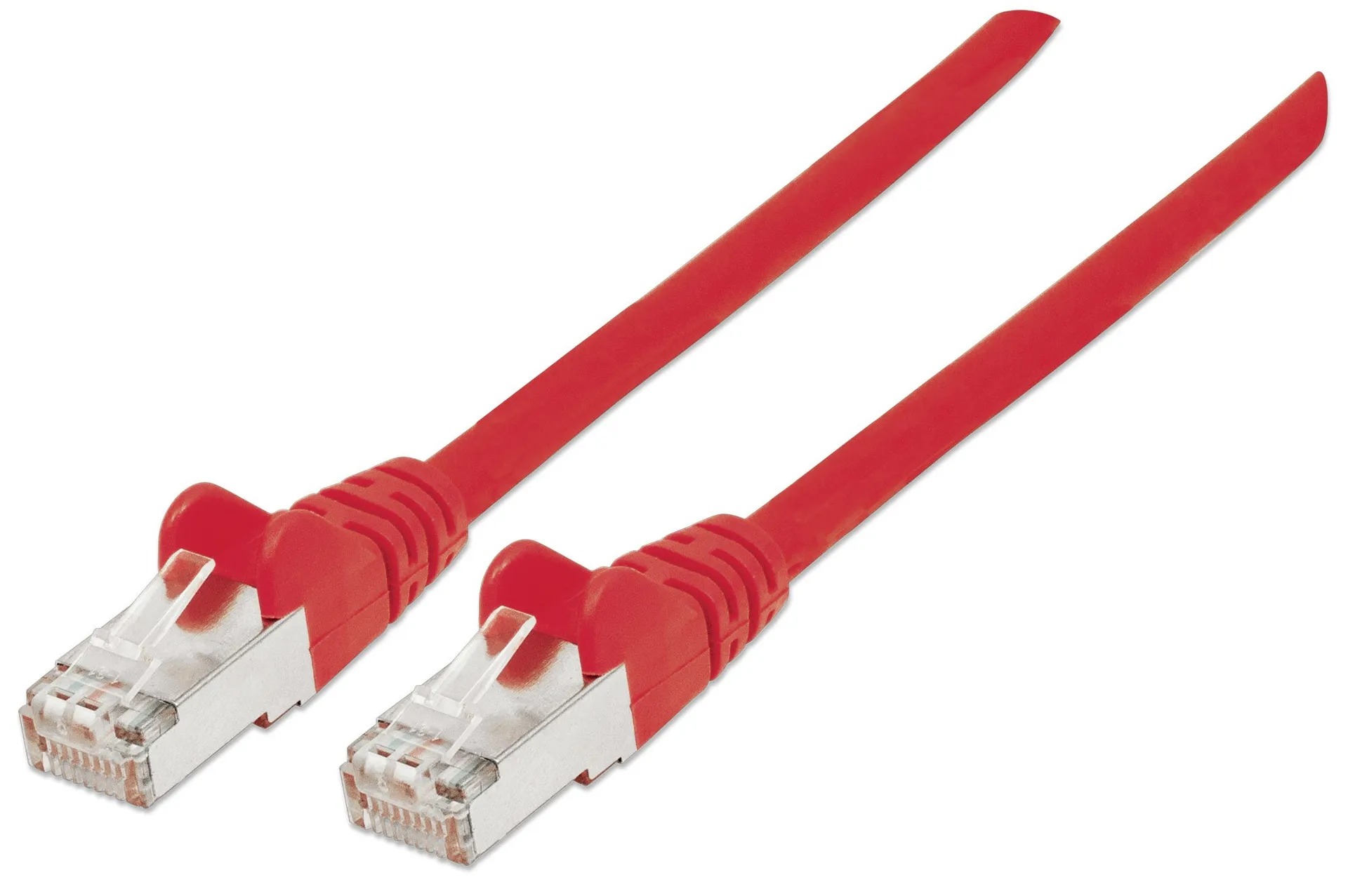 Intellinet Premium Netzwerkkabel, Cat6, S/FTP, 100% Kupfer, Cat6-zertifiziert, LS0H, RJ45-Stecker/RJ45-Stecker, 5,0 m, rot Intellinet Premium Netzwerkkabel, Cat6, S/FTP, 100% Kupfer, Cat6-zertifiziert, LS0H, RJ45-Stecker/RJ45-Stecker, 5,0 m, rot