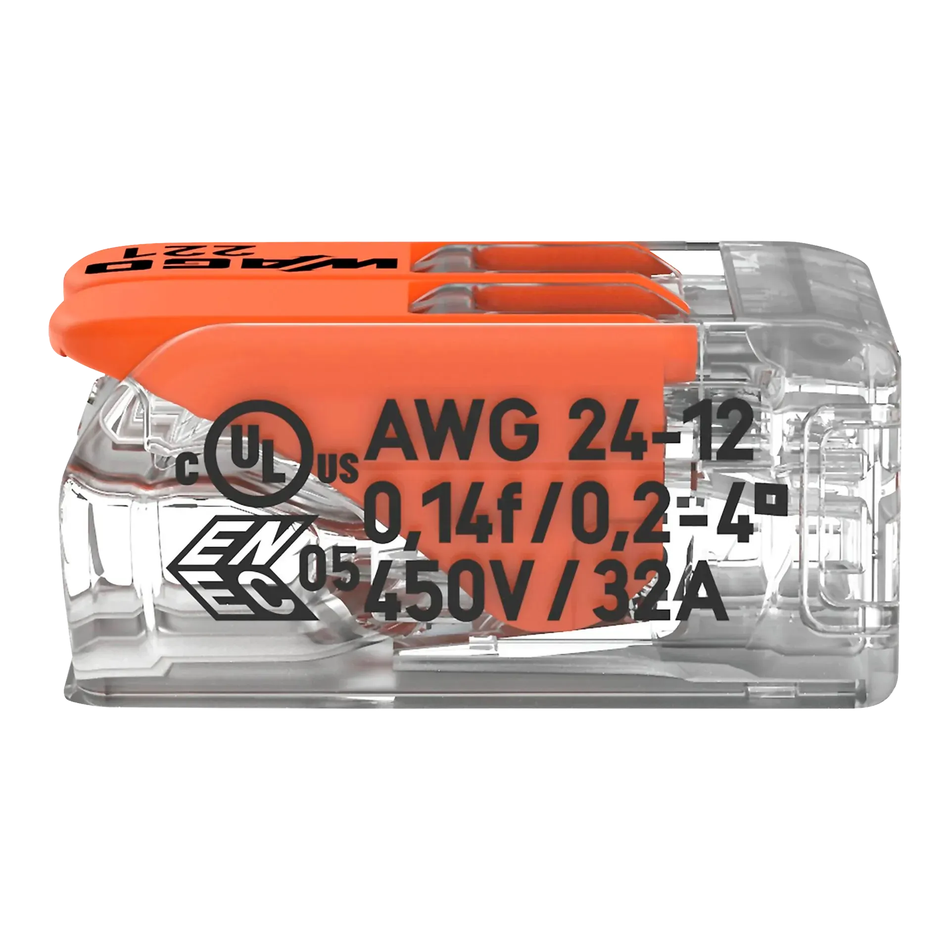 Compact-Verbindungsklemme WAGO, für alle Leiterarten, 4mm², max. 85°C – Bild 5