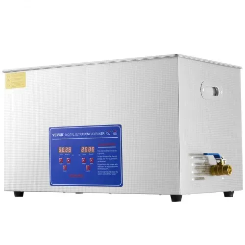VEVOR 30 L Ultraschallreinigungsgerät Ultraschallreiniger mit Heizung 600 W Ultraschallreiniger aus Edelstahl Ultraschall Reinigungsgerät für Brillen Schmuck Zahnprothesen Münzen usw. – Bild 9