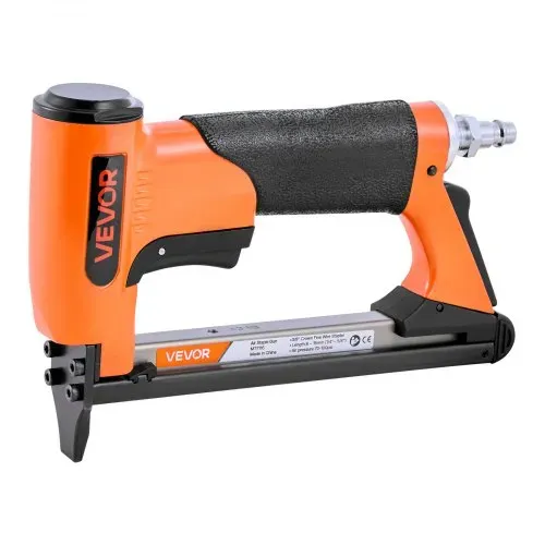 VEVOR Druckluft-Tacker, Druckluftnagler für Feindrahtklammern der Serie 80, 12,8 mm Krone, 6-16 mm Länge, max. 150 Stk. Ladekapazität, für Polsterarbeiten, Holzarbeiten, Heimwerkerprojekte – Bild 10