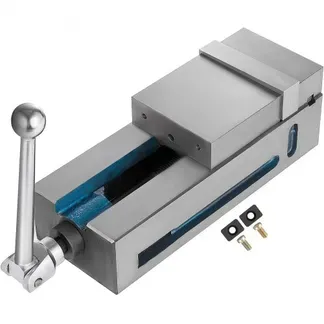 VEVOR Schraubzwingen-Schraubstock Hochpräzisions-Spannstock 101,6 mm Kieferbreite CNC Schraubstock feste Kiefer VEVOR Schraubzwingen-Schraubstock Hochpräzisions-Spannstock 101,6 mm Kieferbreite CNC Schraubstock feste Kiefer