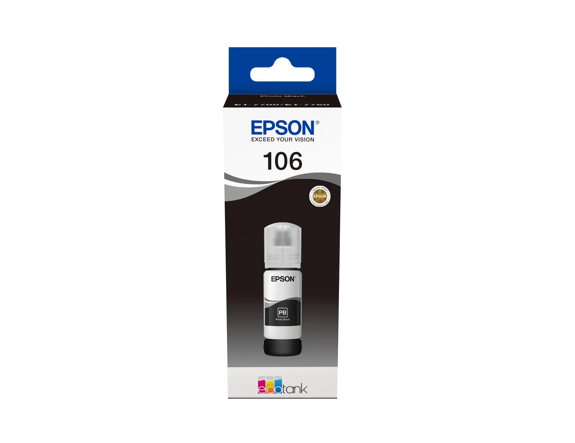 Epson 106 EcoTank Photo Black ink bottle Epson 106 EcoTank Photo Black ink bottle