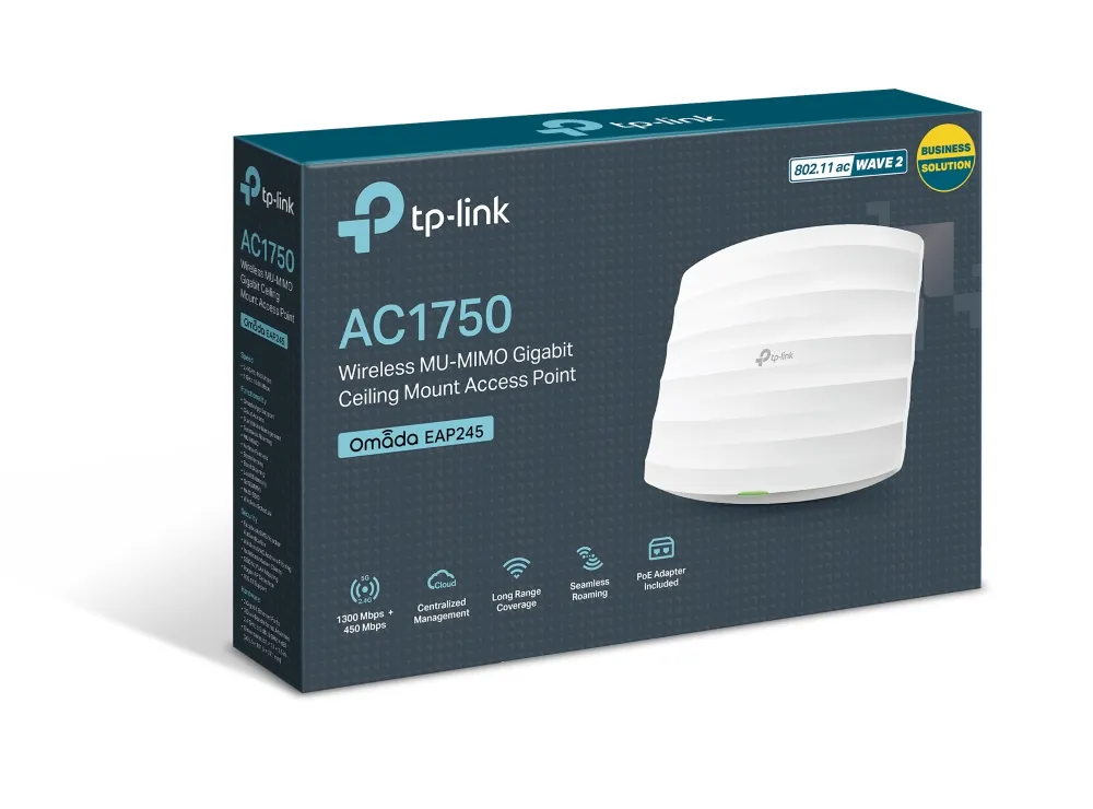 TP-Link Omada EAP245 1750 Mbit/s Weiß Power over Ethernet (PoE) – Bild 5