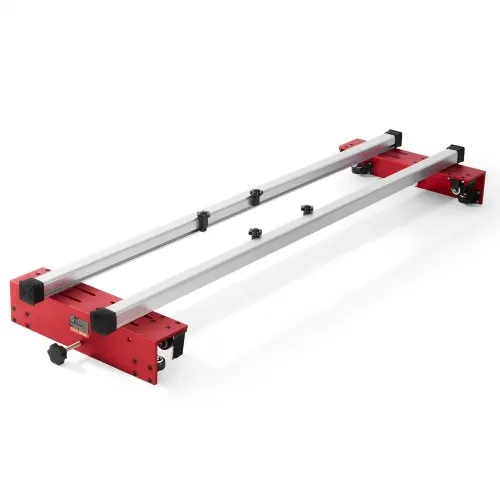 VEVOR Planfräsvorrichtung 1525mm, tragbare und leicht einstellbare Vorrichtung zum Glätten von Platten, DIY-Frässchlitten für die Holzbearbeitung, Trimmhobelmaschine zum Glätten von Holz, Heimwerker VEVOR Planfräsvorrichtung 1525mm, tragbare und leicht einstellbare Vorrichtung zum Glätten von Platten, DIY-Frässchlitten für die Holzbearbeitung, Trimmhobelmaschine zum Glätten von Holz, Heimwerker