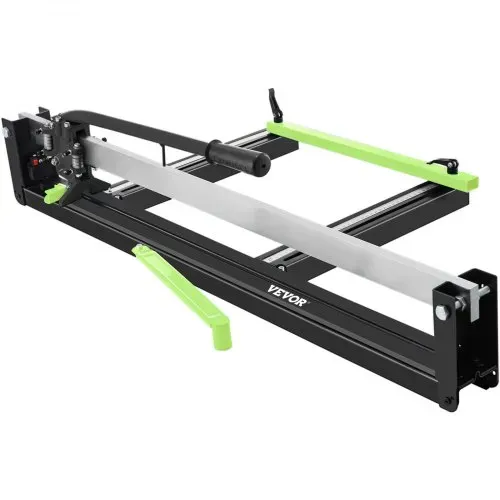 VEVOR 800mm Blau Manueller Fliesenschneider mit präziser Laserpositionierung und rutschfester Gummioberfläche Einzelschiene und Halterung Geeignet für Bodenfliesen aus Porzellan und Keramik – Bild 8