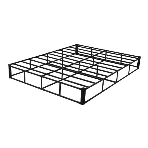 VEVOR Boxspringbettgestell 2010x1515x230mm, Bettgestell mit Waschbarem Stoffbezug, Metallrahmen für Queensize-Betten, 23 cm Matratzenauflage, max. Belastbarkeit 1587,57 kg (OHNE Matratze) – Bild 10