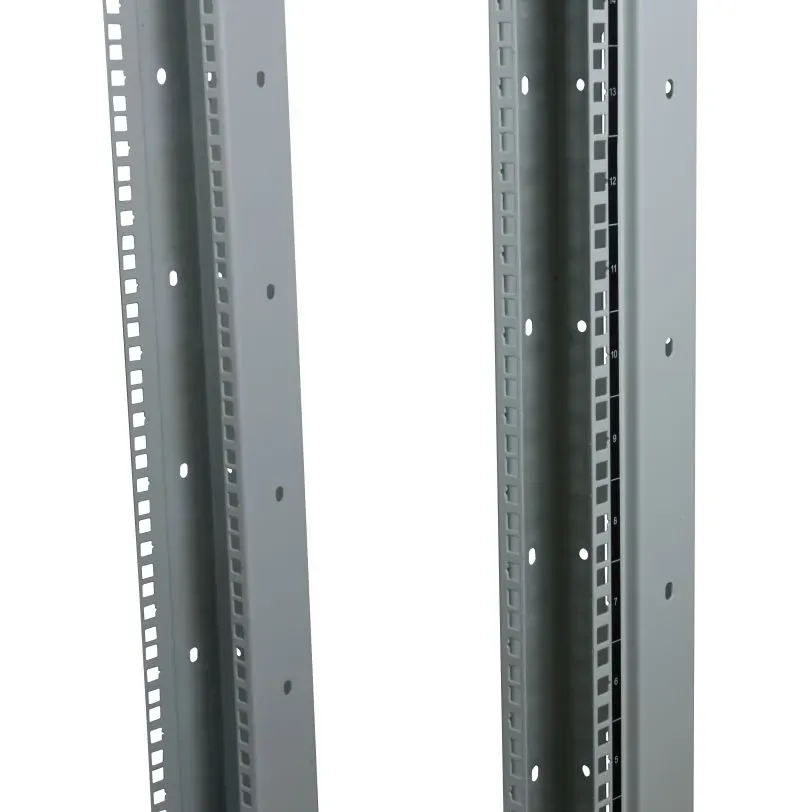 ALLNET 19"Grundgestell, 42HE, B600/T 600mm, Lichtgrau, SRB-Serie – Bild 4