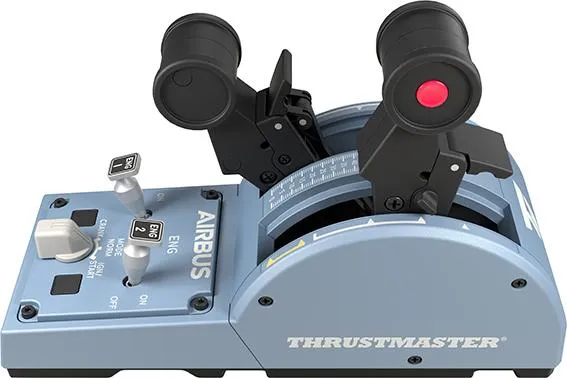 Thrustmaster TCA Quadrant Airbus Edition Schwarz, Blau Flugsimulation PC – Bild 2