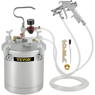 VEVOR 10 LFarbspritzpistole, 30 PSI Farbbehälter, Farbsprühsystem Lackhalter zum Auftragen von Wasserfarbe, Flecken, Lack, Lacken, feine Oberflächen für Innen- und Außenprojekte VEVOR 10 LFarbspritzpistole, 30 PSI Farbbehälter, Farbsprühsystem Lackhalter zum Auftragen von Wasserfarbe, Flecken, Lack, Lacken, feine Oberflächen für Innen- und Außenprojekte
