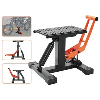 VEVOR Motorradheber Motorradhebebühne 200 kg, Montageständer Montagebock Heber Montagelift 255-460 mm Einstellbare Höhe, 0–120 mm Bühne Stahl Reparatur Wartung für Motorräder Orange + Schwarz VEVOR Motorradheber Motorradhebebühne 200 kg, Montageständer Montagebock Heber Montagelift 255-460 mm Einstellbare Höhe, 0–120 mm Bühne Stahl Reparatur Wartung für Motorräder Orange + Schwarz
