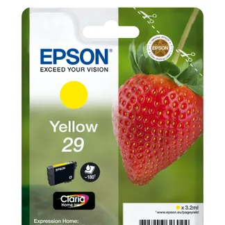 Epson Strawberry Singlepack Yellow 29 Claria Home Ink Epson Strawberry Singlepack Yellow 29 Claria Home Ink