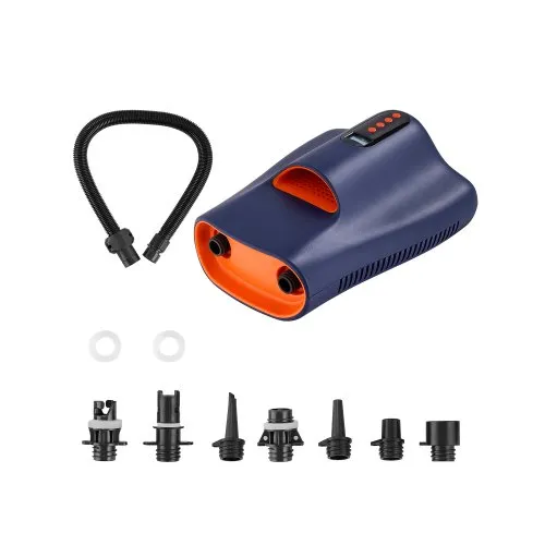 VEVOR Paddleboard Pumpe (22 PSI) zweistufige elektrische SUP-Luftpumpe mit automatischer Abschaltung & 12 V DC Anschluss, Aufblasen & Entleeren ideal für aufblasbare Paddleboards Zelte Matratzen VEVOR Paddleboard Pumpe (22 PSI) zweistufige elektrische SUP-Luftpumpe mit automatischer Abschaltung & 12 V DC Anschluss, Aufblasen & Entleeren ideal für aufblasbare Paddleboards Zelte Matratzen