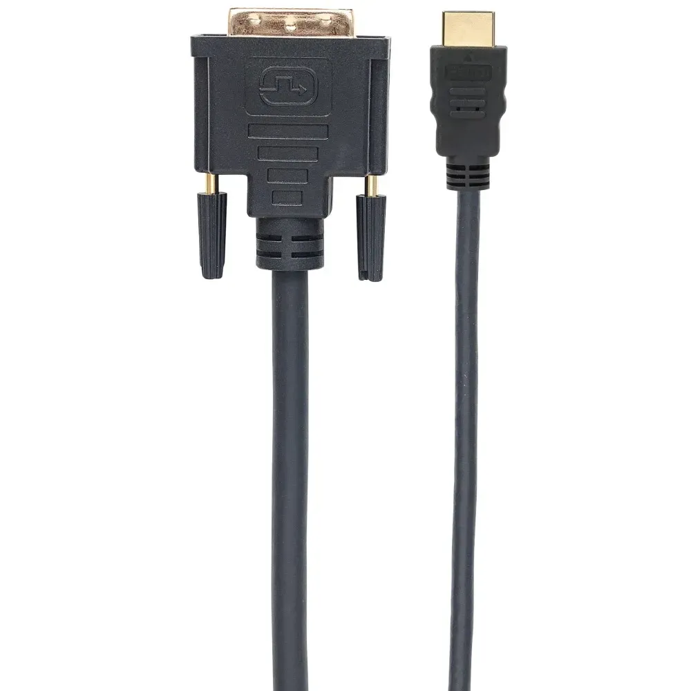 Techly 1.8m HDMI - DVI-D M/M 1,8 m Schwarz – Bild 7