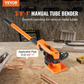 VEVOR Rohrbiegegerät Ø10-25mm (7 Matritzen) Manuelle Rohrbieger 0-180° Handrohrbieger 50-113mm Biegeradius Rohrbiegemaschine Kupfer-, Aluminium, Edelstahlrohren mit einer Wandstärke von 0 bis 2mm VEVOR Rohrbiegegerät Ø10-25mm (7 Matritzen) Manuelle Rohrbieger 0-180° Handrohrbieger 50-113mm Biegeradius Rohrbiegemaschine Kupfer-, Aluminium, Edelstahlrohren mit einer Wandstärke von 0 bis 2mm