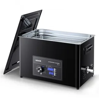 VEVOR Ultraschallreiniger professionelles Ultraschallreinigungsgerät mit Drehknopfsteuerung 30 L, Reinigungsgerät mit Korb & Reinigungskugel, Ultraschallgerät für Uhren Rasierer Schmuck Münzen VEVOR Ultraschallreiniger professionelles Ultraschallreinigungsgerät mit Drehknopfsteuerung 30 L, Reinigungsgerät mit Korb & Reinigungskugel, Ultraschallgerät für Uhren Rasierer Schmuck Münzen