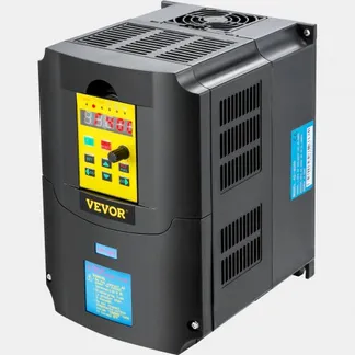 VEVOR VFD Frequenzumrichter 220 V, 4 kW 5,5 PS, VFD-Wandler, Variable Inverter, steuerbare Geschwindigkeit, Mehrfachschutz, Luftfeuchtigkeit 0-90 %, ABS-Material, Luftkühlungfunktion, Geräuscharm VEVOR VFD Frequenzumrichter 220 V, 4 kW 5,5 PS, VFD-Wandler, Variable Inverter, steuerbare Geschwindigkeit, Mehrfachschutz, Luftfeuchtigkeit 0-90 %, ABS-Material, Luftkühlungfunktion, Geräuscharm