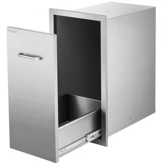 VEVOR Müllschublade für Außenküche Grillkücheninseln, 344x498x655 mm (BxTxH), Innenaufbewahrung, Mehrzweck-Küchenschubladen aus Edelstahl für Propangasflaschen, max. 25 kg (Keine Mülleimer) VEVOR Müllschublade für Außenküche Grillkücheninseln, 344x498x655 mm (BxTxH), Innenaufbewahrung, Mehrzweck-Küchenschubladen aus Edelstahl für Propangasflaschen, max. 25 kg (Keine Mülleimer)
