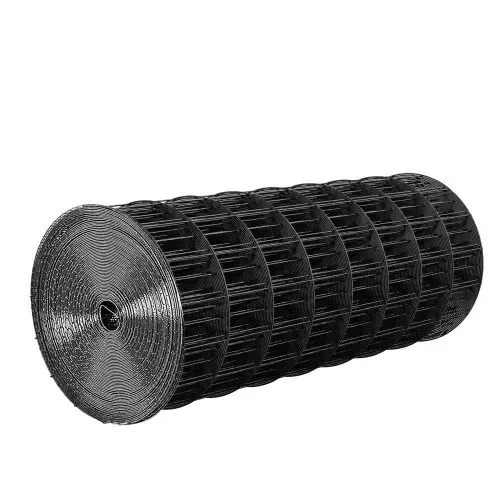 VEVOR Gartenzaun, 61 cm x 7,62 m, Maschenweite 5,08 x 7,62 cm, φ1,52 mm verzinkter Stahldrahtzaun für Hühner & Kaninchen, vinylbeschichteter Gitterzaun für Tiergehege, Käfigdraht, Gartenzäune – Bild 8