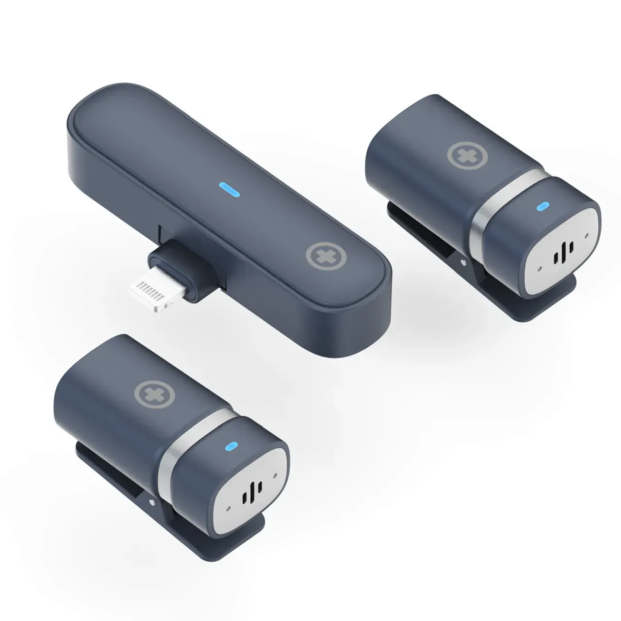 Plusonic Wireless Mikrofone Kit PS-TDS9 "USB Type C/Lightning/3,5mm Klinke" WiFi-Micro / *ALLTRAVEL* – Bild 4