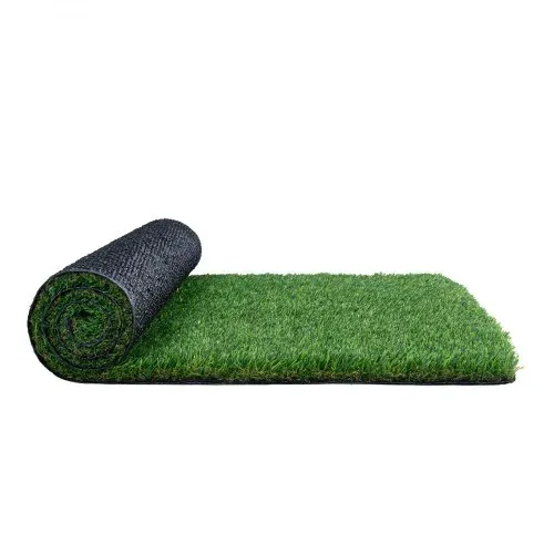 VEVOR Kunstrasen 1220x1830mm Rasenteppich Meterware PP+PE-Materialien Kunstrasenteppich 35mm Florhöhe Dichte von 17.000 Stichen mit Entwässerungslöchern Ideal für Außengärten Innenhöfe – Bild 8