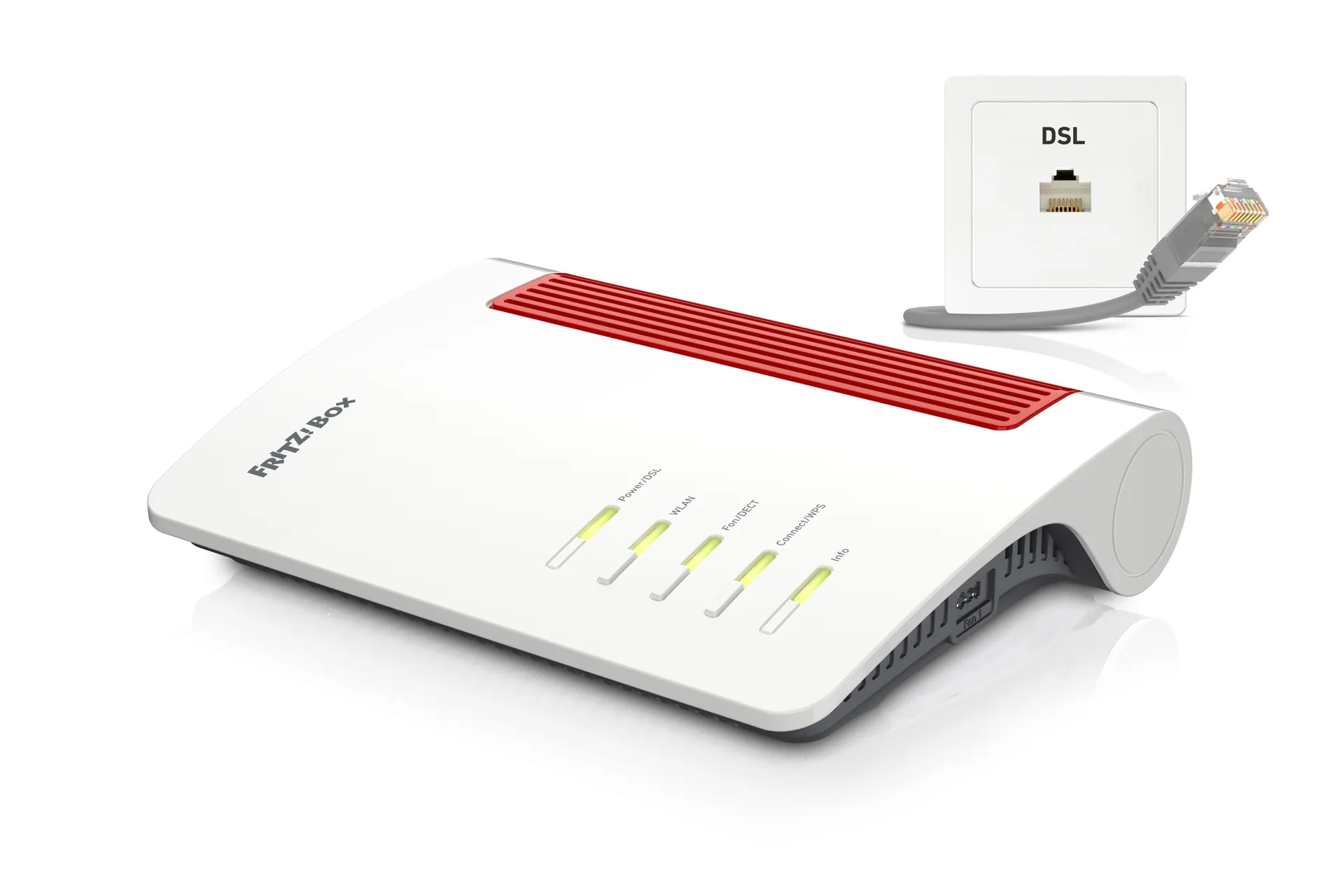 Box FRITZ! 7690 WLAN-Router 2.5 Gigabit Ethernet Dual-Band (2,4 GHz/5 GHz) Weiß Box FRITZ! 7690 WLAN-Router 2.5 Gigabit Ethernet Dual-Band (2,4 GHz/5 GHz) Weiß