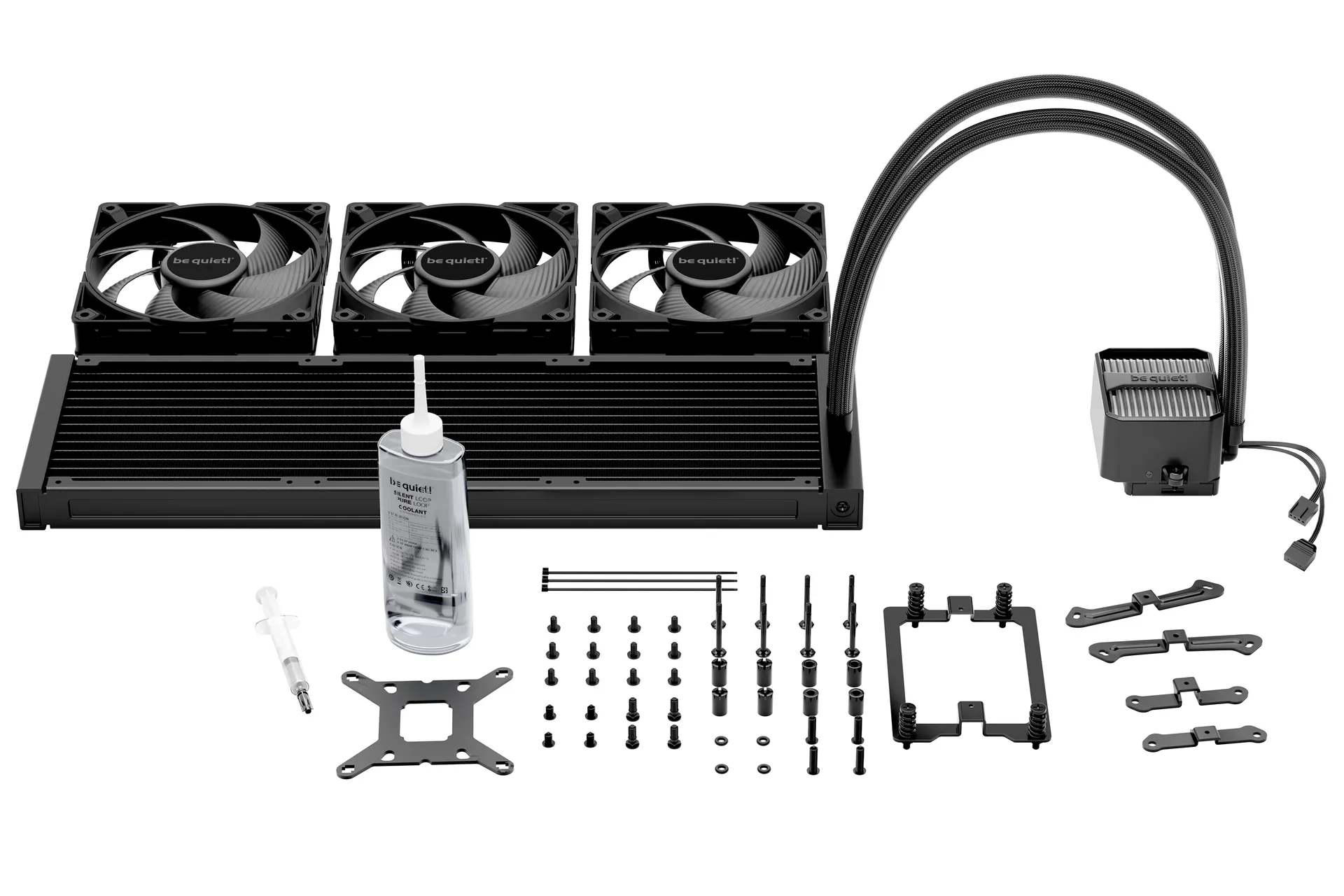be quiet! Silent Loop 3 420 mm Prozessor All-in-One-Flüssigkeitskühler 14 cm Schwarz 1 Stück(e) – Bild 7