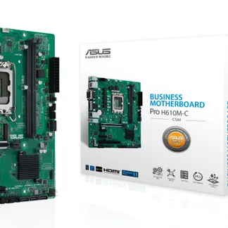 ASUS Pro H610M-C-CSM Intel H610 LGA 1700 micro ATX ASUS Pro H610M-C-CSM Intel H610 LGA 1700 micro ATX