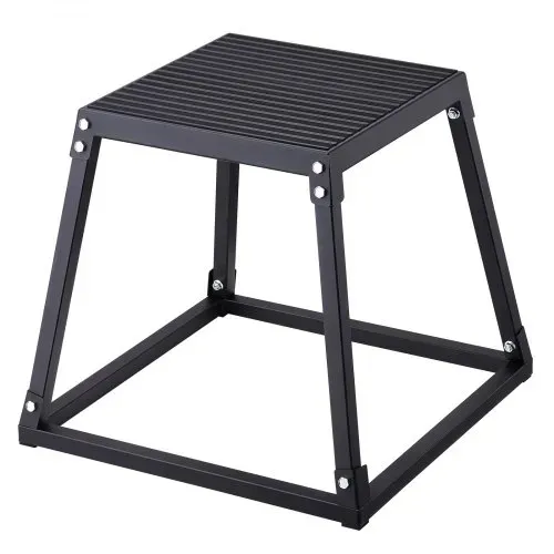 VEVOR Plyometrische Sprungbox, 458 mm Plyo-Box, Plyometrische Plattform Plyobox Schwarz, Rutschfeste Fitness-Übungs-Step-Up-Box für Heimtraining, Konditions-Krafttraining, Oberschenkel Trainieren VEVOR Plyometrische Sprungbox, 458 mm Plyo-Box, Plyometrische Plattform Plyobox Schwarz, Rutschfeste Fitness-Übungs-Step-Up-Box für Heimtraining, Konditions-Krafttraining, Oberschenkel Trainieren