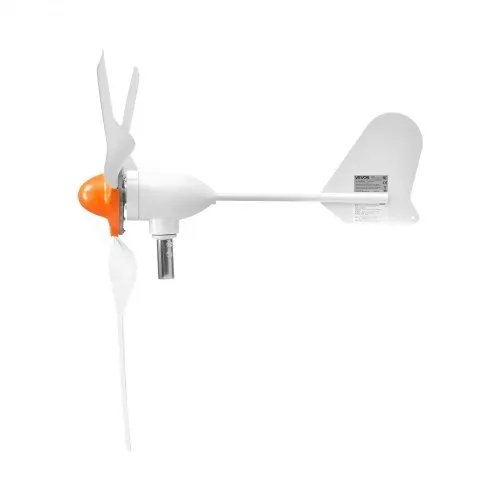 VEVOR 1000W 12V Horizontale Windkraftanlage mit Wind- & Solar-Hybridregler, 3 Rotorblätter, 3-Phasen-Wechselstrom, IP67 & Überladeschutz, MPPT- & PWM-Hybridregler, Windturbine für Haus & Inselsystem – Bild 9