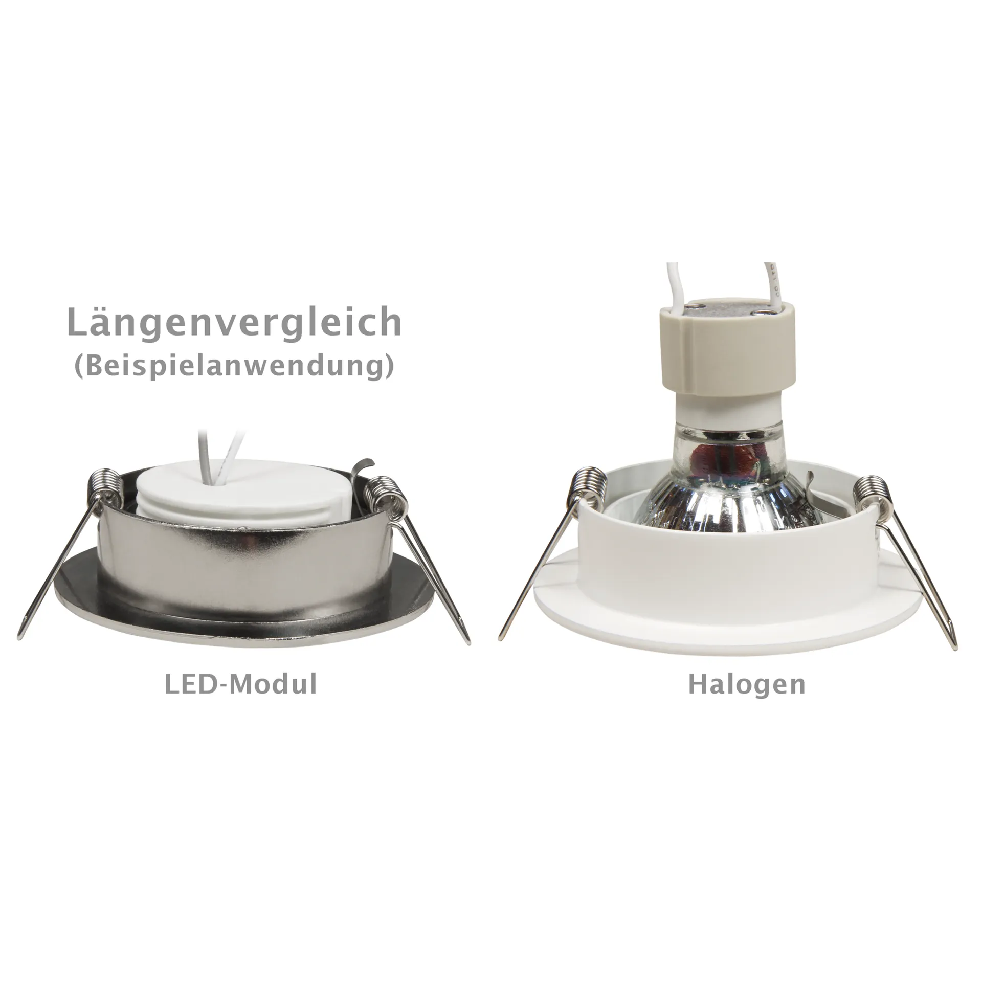 LED-Modul McShine, 5W, 400lm, 230V, 50x23mm, warmweiß, 3000K, 10er-Pack – Bild 4